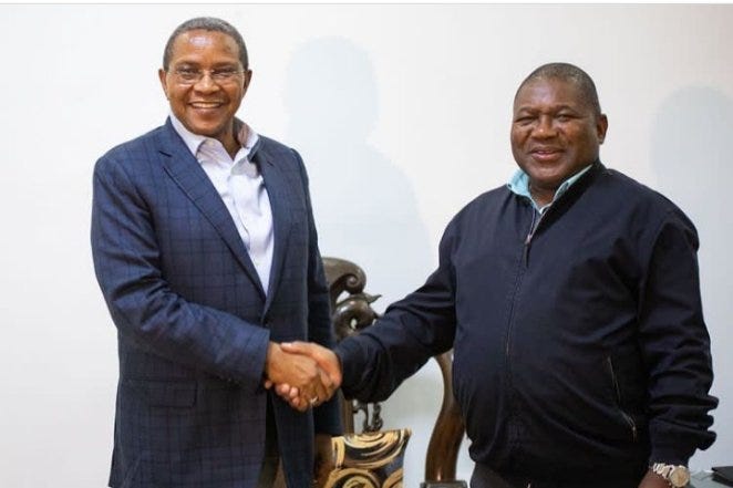 OJM backs Nyusi's 'third term' as president of Frelimo; Mozambique hopes to restructure Nacala airport debt this year